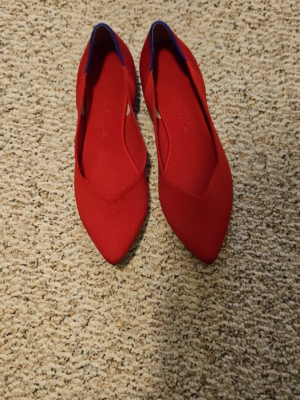 Rothy's Red Flats